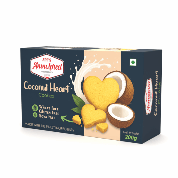 Coconut Heart Cookies - Image 3